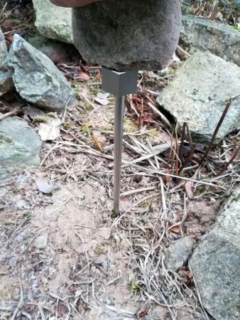 Namor© Aufschlagbolzen für harte Uferböden Edelstahl