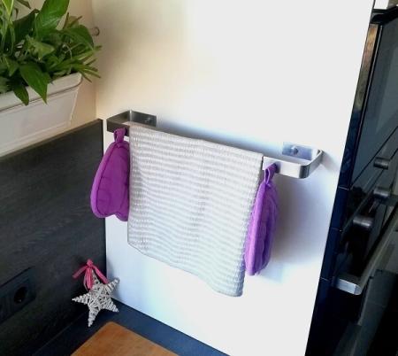 Handtuchhalter Namor© Edelstahl Badetuchhalter Handtuchhaken für Bad oder Küche