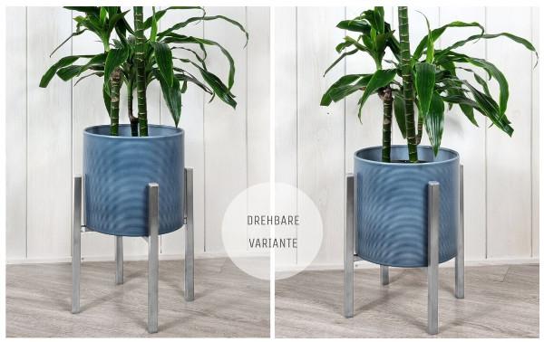 Blumenständer aus Edelstahl | Pflanzenständer Blumentopfständer Blumenhocker V2A | made in Germany